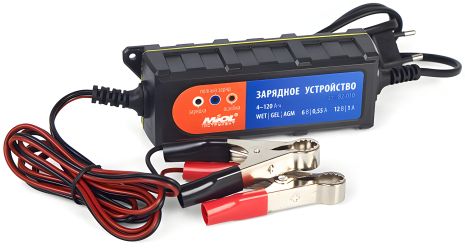 Зарядний пристрій 0.55A/1A 6V/12V MIOL 82-010