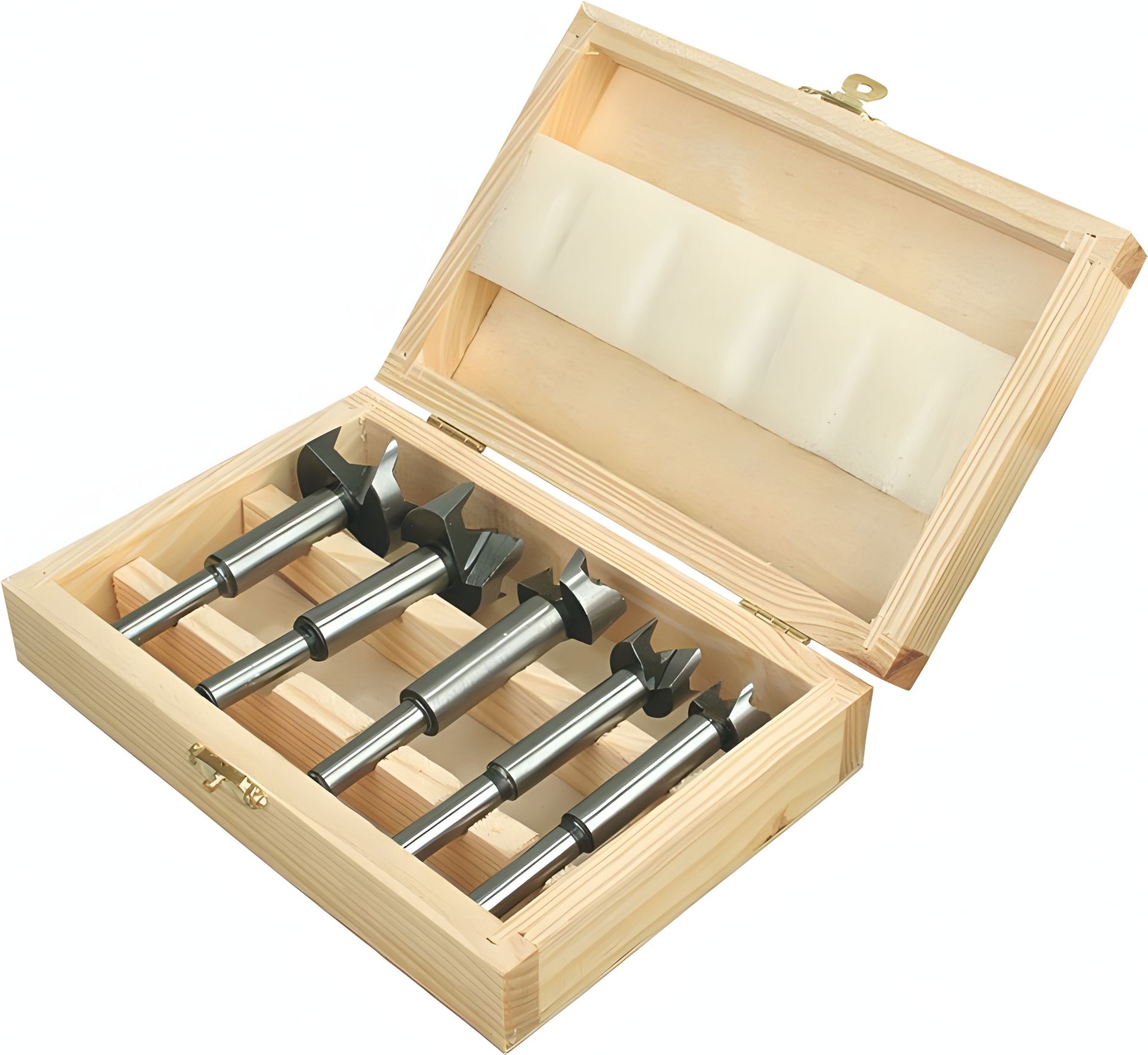 Набор фрез концевых по дереву 5 ед. MIOL 22-551 Набор фрез концевых по дереву 5 ед. MIOL 22-551