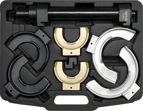 Средство для снятия пружин Макферсона со сменными полукольцами Yato YT-2536 Средство для снятия пружин Макферсона со сменными полукольцами Yato YT-2536