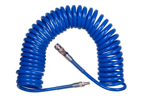 20-метровий спіральний шланг (1/4"PT) з роз'ємами KING TONY 79962-20