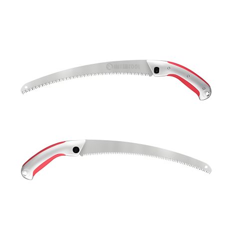 Изогнутая садовая ножовка 330 мм, с металлической ручкой и пластиковым чехлом INTERTOOL HT-3146 Изогнутая садовая ножовка 330 мм, с металлической ручкой и пластиковым чехлом INTERTOOL HT-3146