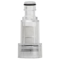 Сітчастий фільтр грубої очистки з коннектором 1/2" для мийок високого тиску INTERTOOL DT-1576