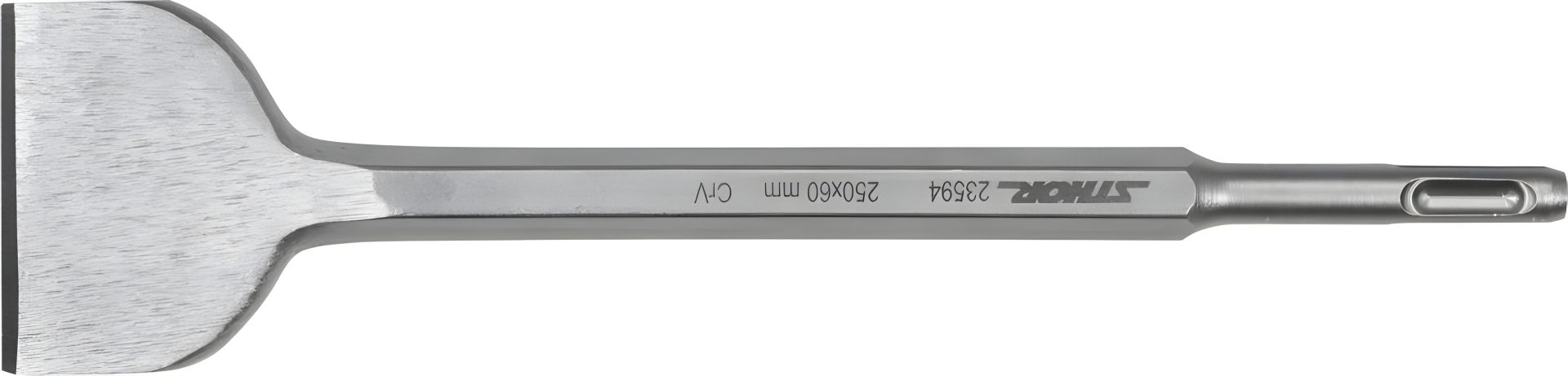 Долото-лопатка SDS+ с хвостовиком STHOR 60х250 мм Vorel 23594 Долото-лопатка SDS+ с хвостовиком STHOR 60х250 мм Vorel 23594