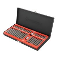 Зірок і шестигранників набір STORM, S2, 40 од. (TORX, HEX, SPLINE) INTERTOOL ET-8041