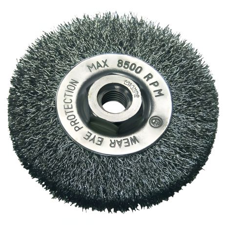 Щётка дисковая гофрированная 100мм (резьба М14), PROLINE 32520