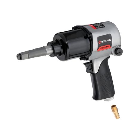Pneumatic Impact Wrench 1/2", Professional, Up to 6 atm, 576 Nm, 7500 RPM, 230 l/min, STORM INTERTOOL PT-1103