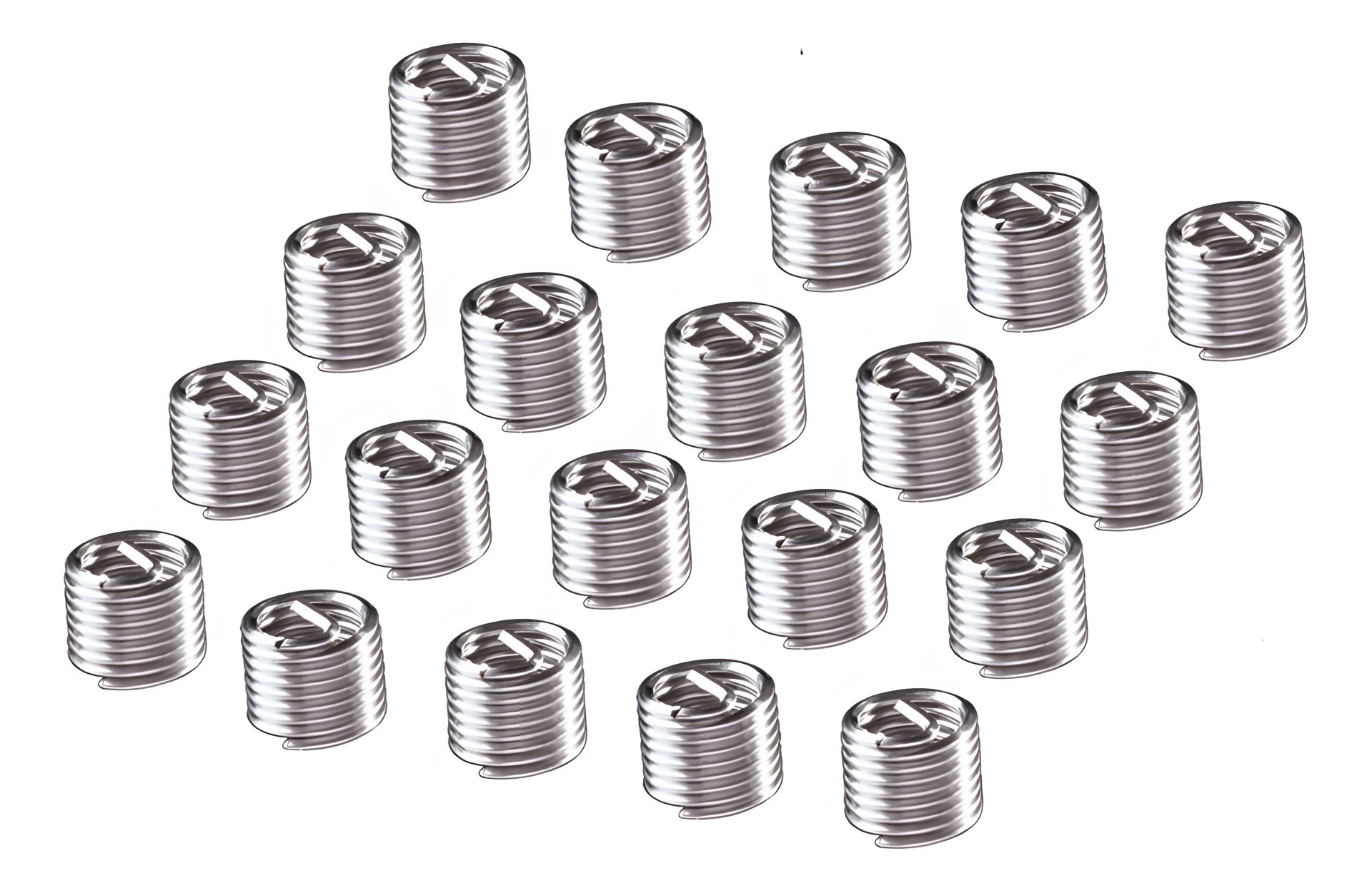 Комплект різьбових вставок для відновлення різьби M5, 20 шт. NEO 11-905 Комплект різьбових вставок для відновлення різьби M5, 20 шт. NEO 11-905