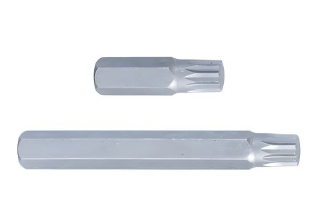 Біта торцева 10 мм SPLINE M12 L=36 мм (уп.12) KING TONY 163612M