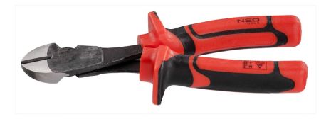 Кусачки бічні VDE 180 мм, поліровані NEO 01-072 Кусачки бічні VDE 180 мм, поліровані NEO 01-072