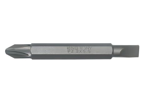 Торцевая бита 1/4" PH1 х 4,5*0.6 L=60 мм двойная (уп.10) KING TONY 1360451P