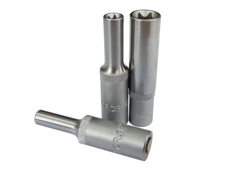 Головка Е-профиль глубокая 1/4", E10 ROCKFORCE RF-5265010