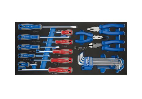 Комбінований інструментів набір 29 предметів (EVA ложемент) KING TONY 9-90129CRV Комбінований інструментів набір 29 предметів (EVA ложемент) KING TONY 9-90129CRV