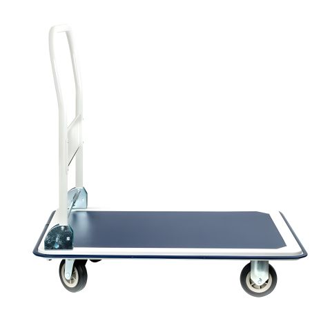 Візок ручний чотирьохколісний, 250 кг, 910×610×870 мм, колеса: 125 мм, сталевий INTERTOOL LT-9054