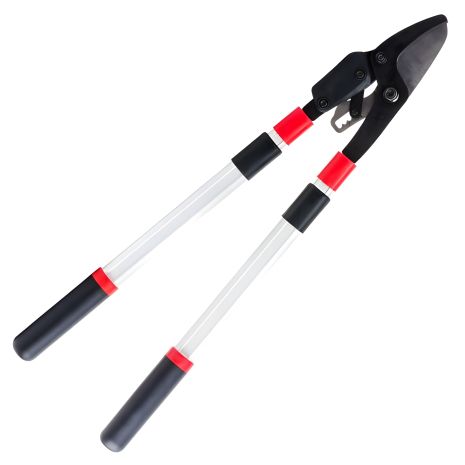 Храповый сучкорез для обрезки веток, 700-1030 мм, телескопические ручки INTERTOOL FT-1118 Храповый сучкорез для обрезки веток, 700-1030 мм, телескопические ручки INTERTOOL FT-1118