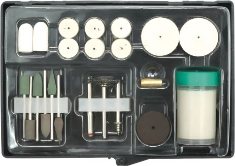 Насадки для шліфування та полірування д/арт.79315 22 шт. Vorel 25412 Насадки для шліфування та полірування д/арт.79315 22 шт. Vorel 25412