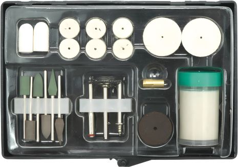 Насадки для шліфування та полірування д/арт.79315 22 шт. Vorel 25412 Насадки для шліфування та полірування д/арт.79315 22 шт. Vorel 25412