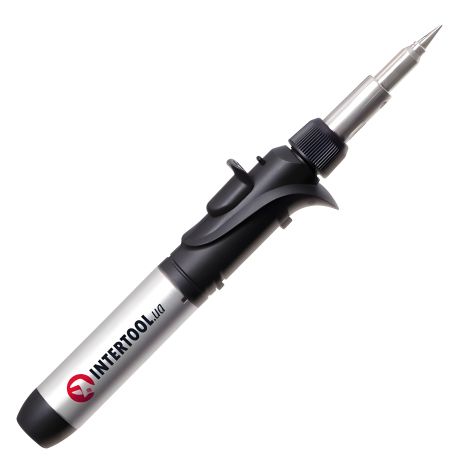Комплект газового паяльника 17 мл INTERTOOL GB-0006