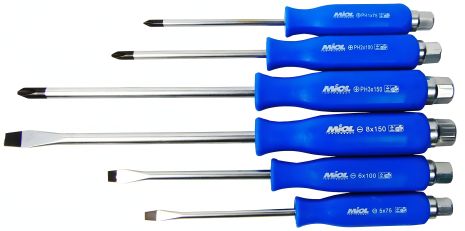 Набір ударних викруток Miol 63-475, 6 шт. Набір ударних викруток Miol 63-475, 6 шт.
