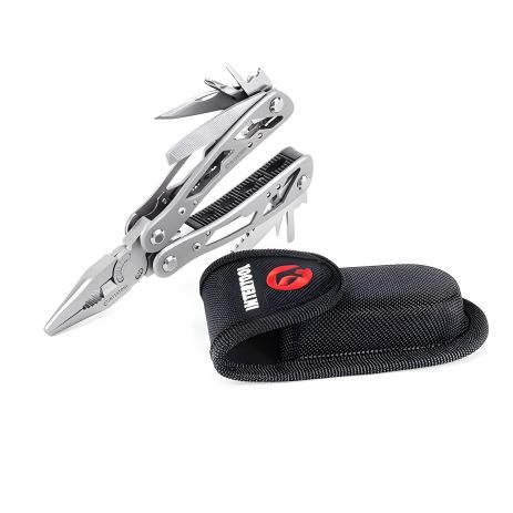 Мультитул, 165 мм, 12 в 1, с чехлом INTERTOOL HT-0540 Мультитул, 165 мм, 12 в 1, с чехлом INTERTOOL HT-0540