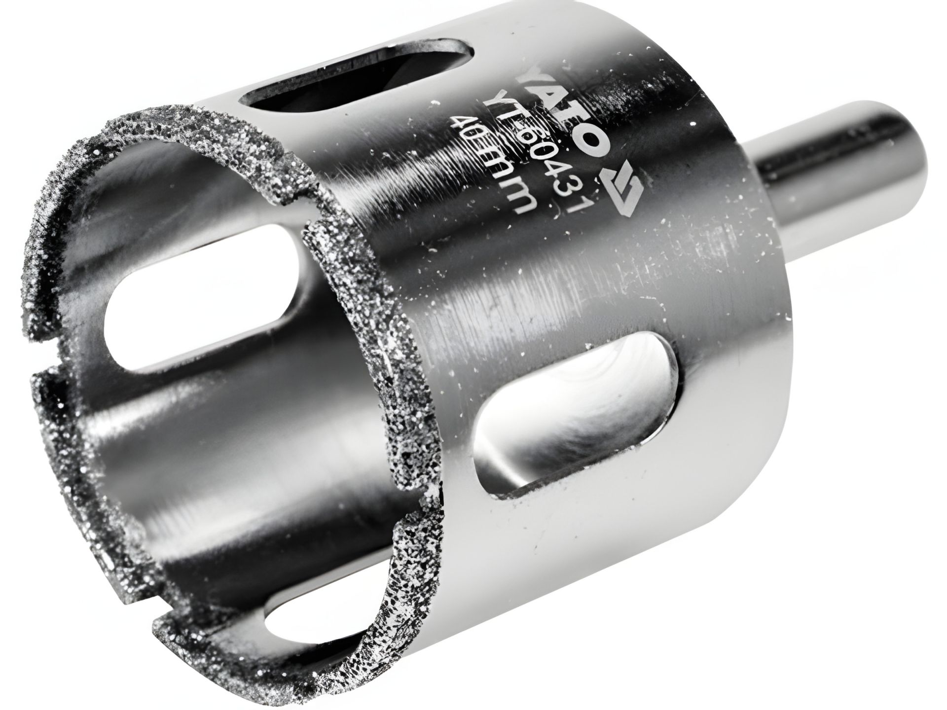 Свердло для гресу і кераміки Ø= 40 мм, для сухого та мокрого режимів YaTo YT-60431 Свердло для гресу і кераміки Ø= 40 мм, для сухого та мокрого режимів YaTo YT-60431