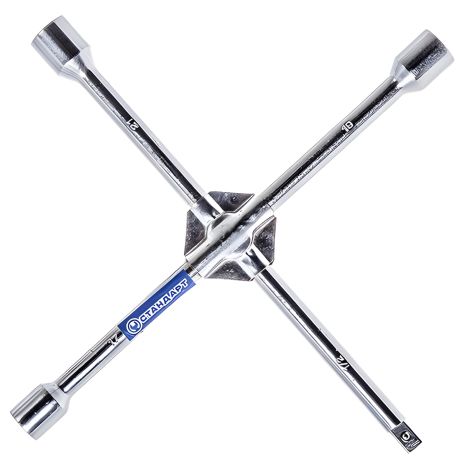 Хрестовий балонний ключ 17x19x21х1/2" СТАНДАРТ KBK2