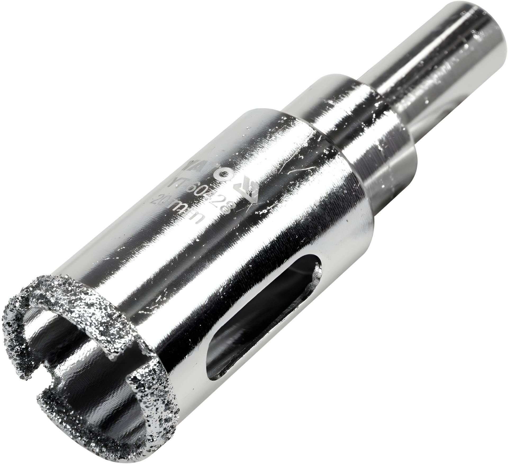 Свердло для гресу та кераміки Ø 20 мм, будь-які режими роботи YaTo YT-60428 Свердло для гресу та кераміки Ø 20 мм, будь-які режими роботи YaTo YT-60428