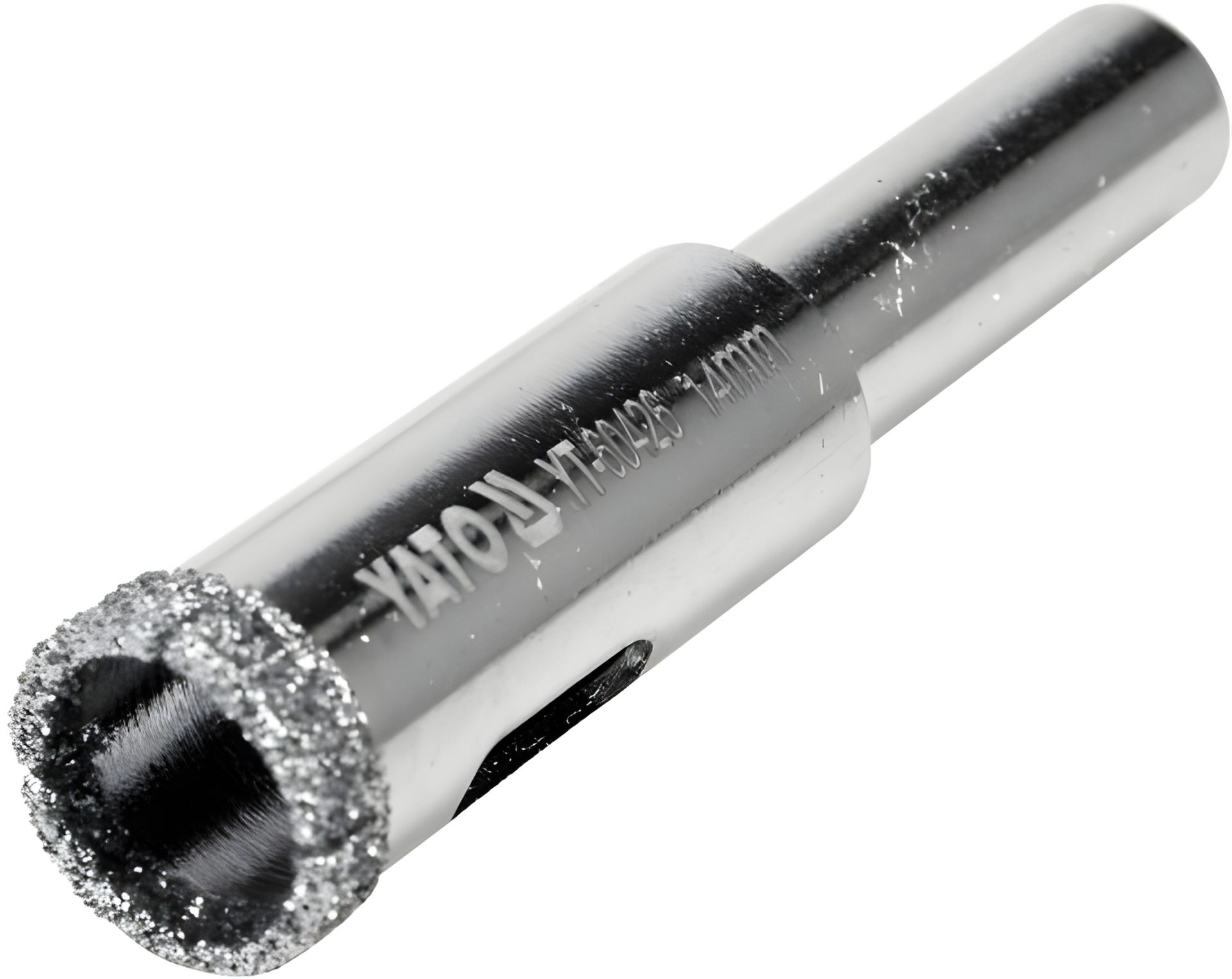 Сверло по гресу и керамике диаметром 14 мм для сухого и мокрого сверления от YaTo YT-60426 Сверло по гресу и керамике диаметром 14 мм для сухого и мокрого сверления от YaTo YT-60426