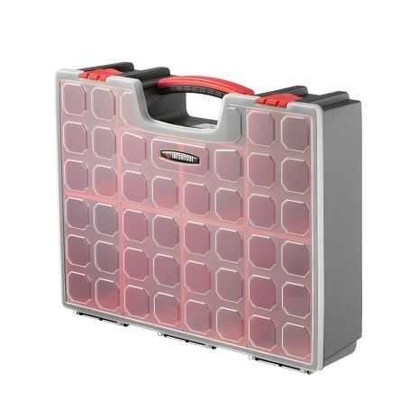 Органайзер 16", 8 лотков, 41.5х33х11 cm INTERTOOL BX-4034 Органайзер 16", 8 лотков, 41.5х33х11 cm INTERTOOL BX-4034