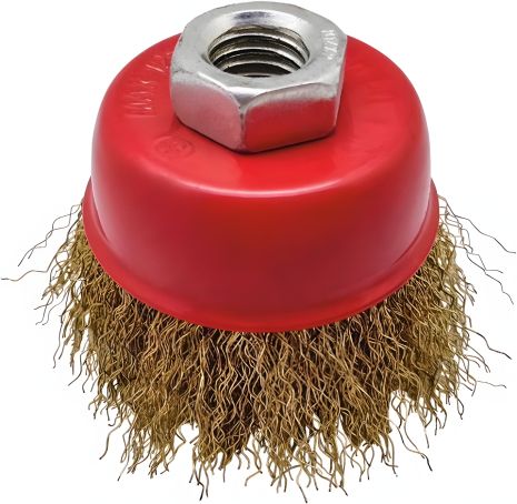 Чашкова щітка (Кручений дріт латунований) Miol 06-420 Чашкова щітка (Кручений дріт латунований) Miol 06-420