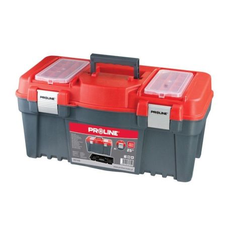 Ящик для інструментів 25", алюмінієві замки PROLINE HD 35725 Ящик для інструментів 25", алюмінієві замки PROLINE HD 35725