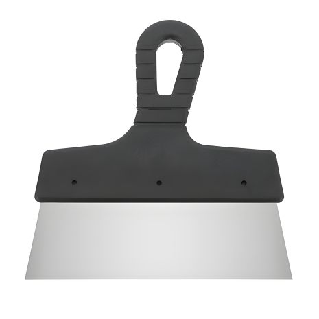 Шпатель из нержавеющей стали 200 мм INTERTOOL KT-2200 Шпатель из нержавеющей стали 200 мм INTERTOOL KT-2200