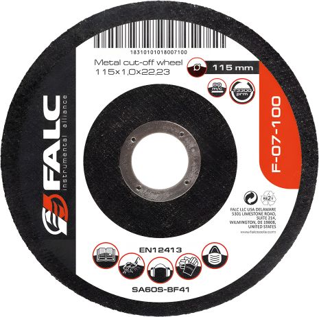 Армовані відрізні кола 150×2×22,23 мм MIOL F-07-305