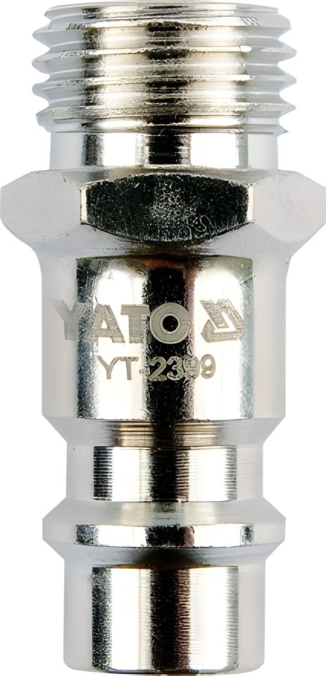 Швидкороз'ємне з'єдн. з нар. рез. 1/2" Yato YT-2402 Швидкороз'ємне з'єдн. з нар. рез. 1/2" Yato YT-2402