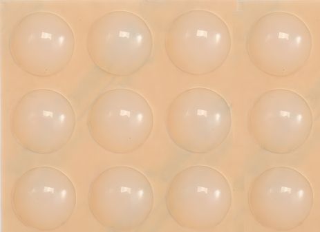 Самоклеящаяся силикон. прокладка под мебель, 13 мм, набор 12 шт [32/576] Vorel 74912