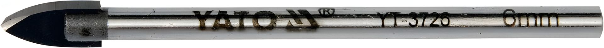 Сверло по стеклу и плитке 6 мм Yato YT-3726 Сверло по стеклу и плитке 6 мм Yato YT-3726