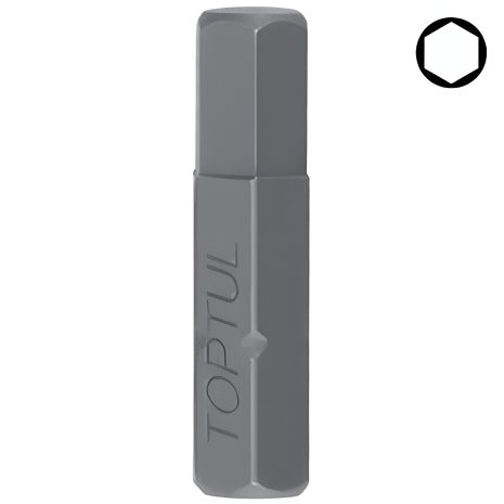 Насадка HEX 6 мм, 1/4" 25 мм TOPTUL FSDA0806