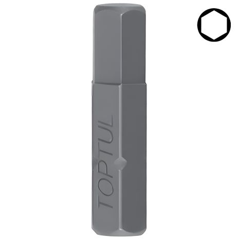Насадка HEX 4 мм 1/4" 25 мм TOPTUL FSDA0804
