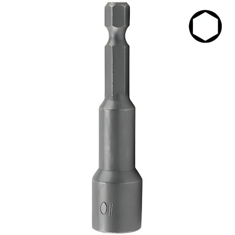 Шуруповертна головка 8 мм L65 мм TOPTUL BEAA0808 Шуруповертна головка 8 мм L65 мм TOPTUL BEAA0808