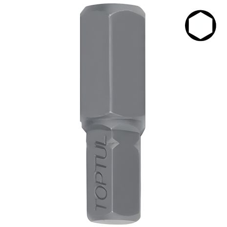 HEX насадка 10 мм L30 мм, TOPTUL FSDA1206 HEX насадка 10 мм L30 мм, TOPTUL FSDA1206