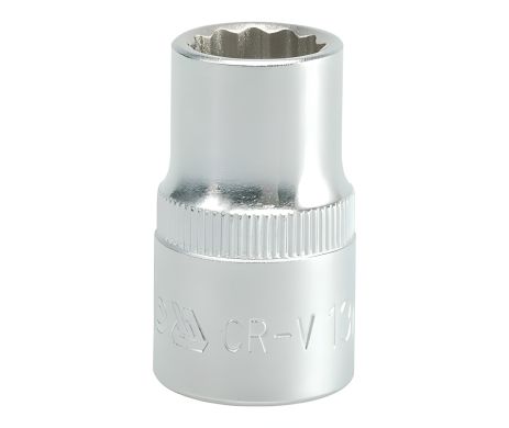 Торцева коротка 12-гранна головка 1/2" 13 мм Yato YT-1275 Торцева коротка 12-гранна головка 1/2" 13 мм Yato YT-1275