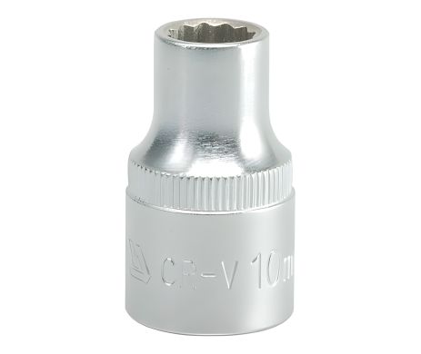 Торцева головка коротка 12-гранна 1/2" 10 мм Yato YT-1272