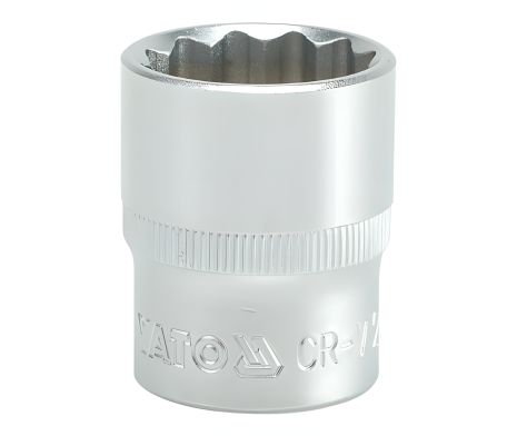 Торцева головка 12-гранна 1/2" 23 мм Yato YT-1285