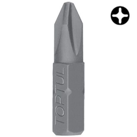 Насадка 1/4" 25 мм PH1 TOPTUL FSBA0801 Насадка 1/4" 25 мм PH1 TOPTUL FSBA0801