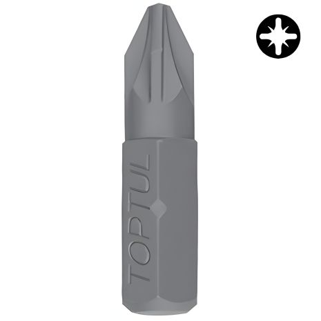 Біта 1/4" 25 мм PZ2 TOPTUL FSCA0802 Біта 1/4" 25 мм PZ2 TOPTUL FSCA0802