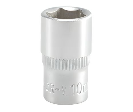 Шестигранная торцевая головка 1/4" 10 мм Yato YT-1409