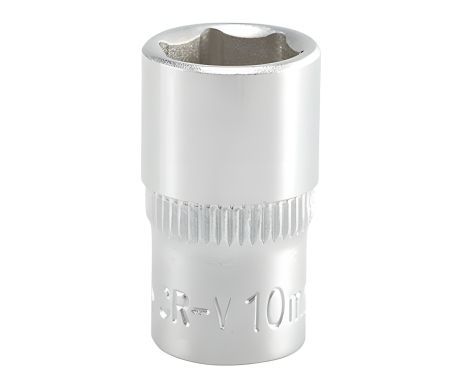 Головка торцевая шестигранная 1/4" 10 мм Yato YT-1409