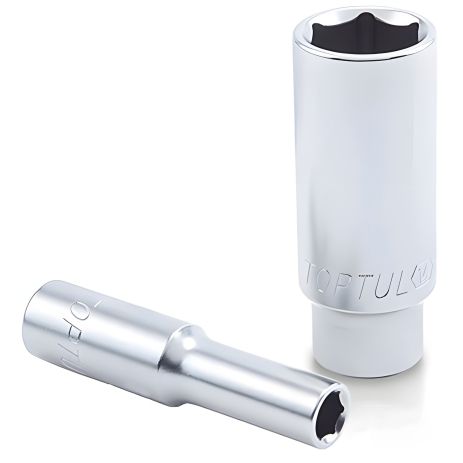 Длинная торцевая головка 1/4" 14 мм TOPTUL BAEE0814 Длинная торцевая головка 1/4" 14 мм TOPTUL BAEE0814