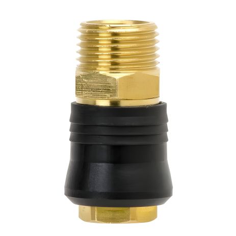 Латунное быстроразъемное соединение с наружной резьбой 1/2", INTERTOOL PT-1817 Латунное быстроразъемное соединение с наружной резьбой 1/2", INTERTOOL PT-1817