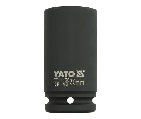Головка торцева ударна шестигранна подовжена 3/4" 30 мм від Yato (YT-1130) Головка торцева ударна шестигранна подовжена 3/4" 30 мм від Yato (YT-1130)