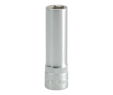 Торцева головка шестигранна подовжена 1/2" 14 мм, Yato YT-1227